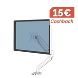 Fellowes® Monitorschwenkarm Platinum Series 1 Arm weiß Produktbild