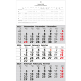 GÜSS® Wandkalender 2026