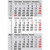 GÜSS® Ersatzeinlage Aufstellkalender 2026