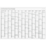 rido/idé Plakatkalender young design 2026