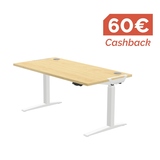 Fellowes® Schreibtisch Levado™ 1.800 x 640-1.260 x 800 mm (B x H x T)