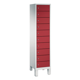 C+P Schließfachschrank Evolo48 mit Standfuß 10 Fächer
