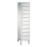 C+P Schließfachschrank Evolo48 mit Standfuß 10 Fächer