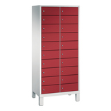 C+P Schließfachschrank Evolo48 mit Standfuß 2 x 10 Fächer