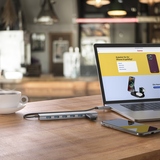 Hama USB-Hub Essential Line 156 x 12 x 32 mm (B x H x T)