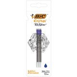 BIC® Kugelschreibermine Cristal® Re'new 3 St./Pack.