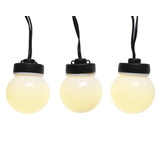 LUMINEO Lichterkette 5 cm x 9,5 m (Ø x L)