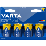 Varta Batterie Longlife Power D/Mono 4 St./Pack.