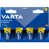 Varta Batterie Longlife Power C/Baby 4 St./Pack.