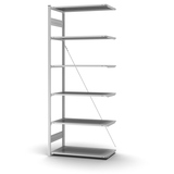 Hofe Anbauregal ORION PLUS Zubehör erforderlich 1.000 x 2.500 x 500 mm (B x H x T)