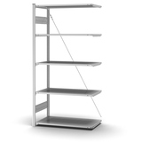 Hofe Anbauregal ORION PLUS Zubehör erforderlich 1.000 x 2.000 x 500 mm (B x H x T)