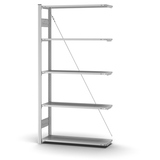 Hofe Anbauregal ORION PLUS Zubehör erforderlich 1.000 x 2.000 x 300 mm (B x H x T)