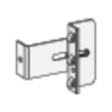 Hofe Zubehör Regal/Schrank Wandverankerung