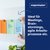 magnetoplan® Moderationskarte Rechteck 20 x 10 cm (B x H) 120 g/m² 250 St./Pack.