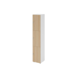 Hammerbacher Schließfachschrank 400 x 2.156 x 420 mm (B x H x T) 3 Fächer eiche