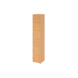 Hammerbacher Schließfachschrank 400 x 2.156 x 420 mm (B x H x T) 6 Fächer buche