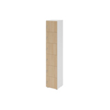 Hammerbacher Schließfachschrank 400 x 2.156 x 420 mm (B x H x T) 6 Fächer eiche