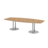 Hammerbacher Konferenztisch KT28S Stahl