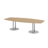 Hammerbacher Konferenztisch KT28S Stahl