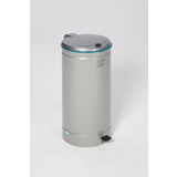 VAR Tretabfalleimer Euro-Pedal grau