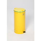 VAR Tretabfalleimer Euro-Pedal gelb