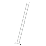 Multifunktionsleiter mit 8 Sprossen in aufrechter Position, stabil und klappbar.