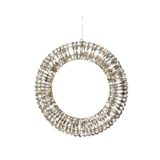 LUMINEO Lichtfigur Kranz 50 x 8 cm (Ø x T) 600 LEDs Produktbild