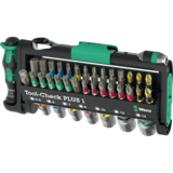 Kompaktes Wera Bit-Set Tool-Check PLUS 1 mit 39 Teilen in funktionaler Aufbewahrung.