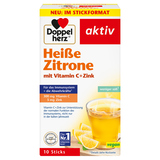 Doppelherz Nahrungsergänzungsmittel Heißgetränk aktiv Zitrone Vitamin C + Zink