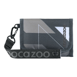 Geldbörse im Design "Dark Race" mit Handschlaufe und mehreren Fächern für Geld und Karten.