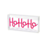 LUMINEO Leuchtschild HoHoHo