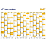 Soennecken Plakatkalender 2027 Karton, folienkaschiert