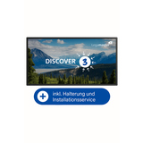 Legamaster Professionelles Display DISCOVER 3 mit Installation und Einweisung 65"
