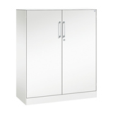 C+P Flügeltürenschrank Asisto 1.000 x 1.310 x 435 mm (B x H x T) verkehrsweiß