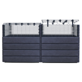 Garantia Hochbeet ERGO QUADRO TurboPlus 2 L 80 braun