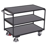 VARIOfit Transportwagen 60,5 x 98,5 cm (B x L) dunkelgrau