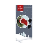 DECORIS Dekorationsfigur Bewegende Weihnachtsmann Beine