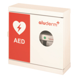 aluderm® Wandschrank Defibrillator (AED) 36 x 35 x 12 cm (B x H x T)