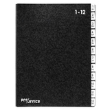 Pro/office Pultordner 12 Fächer