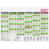 BRUNNEN Tafelkalender 2027 Produktbild