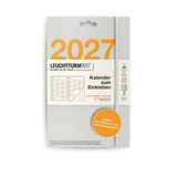 LEUCHTTURM 1917 Einklebekalender Jahresplan Januar 2027 - Dezember 2028 Produktbild