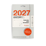 LEUCHTTURM 1917 Einklebekalender Monatsplan 2027 Produktbild