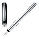 HUGO BOSS Füllfederhalter exklusiv Essential Classic Black & Chrome Produktbild