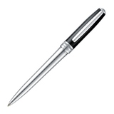 HUGO BOSS Kugelschreiber exklusiv Essential Classic Black & Chrome Produktbild
