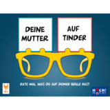 HUCH! Gesellschaftsspiel Partyspiel Deine Mutter auf Tinder Produktbild