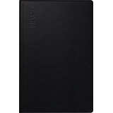 rido/idé Taschenkalender partner/Industrie I DIN A7 2027 Leder schwarz Produktbild