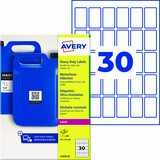 Avery Zweckform Folienetikett wetterfest 30 x 50 mm (B x H)