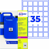 Avery Zweckform Folienetikett wetterfest *35 x 35 mm (B x H)*
