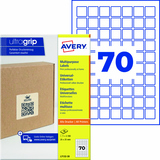 Avery Zweckform Universaletikett ultragrip 25 x 25 mm (B x H)