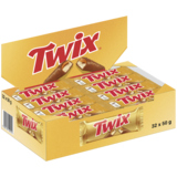 TWIX® Schokoriegel 32 x 50 g/Pack.